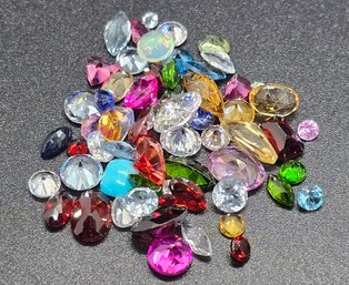 Huge Lot Of Mixed Gemstones