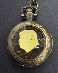 Brand New Donald Trump Pocket Watch