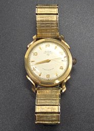 Vintage 10k Gold Filled ELGIN Self Winding Shockmaster Watch