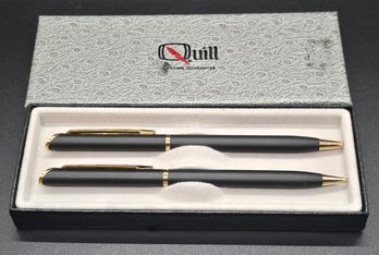 Vintage Quill Pen Set In Original Box