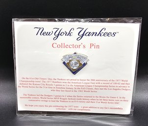 2007 New York Yankees Pin - Brand New