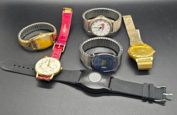 Lot Of Six Vintage Watches