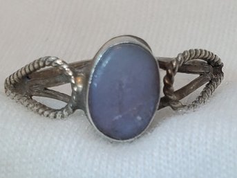 Vintage Sterling Silver Size 7 Moonstone Ring ~1.26 Grams