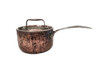 Petite Copper Butter Pot With Lid