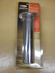 Smith Boating & Fishing Accessories 15 Degree Stainless Rod Holder - New