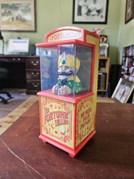 #29 - Fortune Teller Coin Bank In Great Condition.