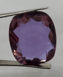 Beautiful 20.85 Ct Synthetic Amethyst