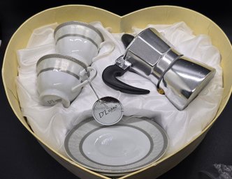 Brand New D' Lusso Mini Coffee Set