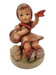 Vintage 1958 Goebel Hummel 'Farewell' Porcelain Figurine #43/4 - Made In West Germany