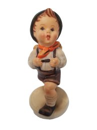 Vintage 1960's M.J. Hummel 'School Boy' Porcelain Figurine #82 2/0 - Made In West Germany