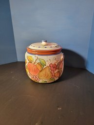 Hand Painted Pottery Soup Tureen. - - - - - - - - - - - - - - - - - - - - - - - - - - - - - - - Loc: S1