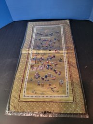 Pure Silk Asian Table Runner. New In Bag. - - - - - - - - - - - - - - - - - - - - - - - - -- - Loc: S2