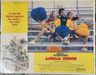 Animal House Original Lobby Card - Cheerleaders And Belushi