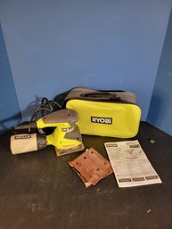 Ryobi Model S652D Hand Held Sander. Tested And Working.  - - - - - - - - - - - - - - - - - - - - - Loc: Cab1