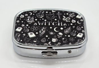 New Witch Mirrored Pill Case