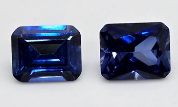 2 Blue Sapphires