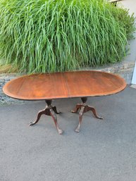 Antique 2 Part Dining Room Table.