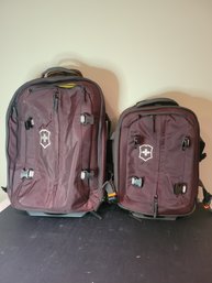 Victorinox Luggage Pair. - - - - - - - - - - - - - - - - - - - - - - - - - - - - - - - - - - Loc: Furnace Room