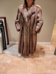 Racoon Full Length Coat