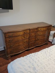 Vintage Solid Wood Dresser By Old Colony Furniture Co.