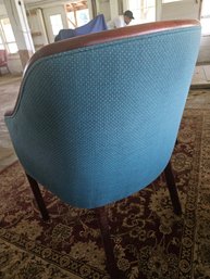 Gunlocke Co Upholstered Chairs (2)