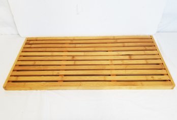 Rectangular Bamboo 26' Plant Shelf