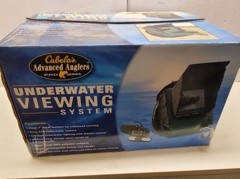 NEW CABELA'S Advanced Anglers Pro Series Underwater Viewing System Fish Finder System Model CVS0607