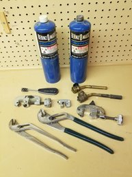 Plumbing Tools Lot