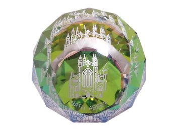 Swarovski Crystal Bath Abbey Member Paperweight  No Box   #8