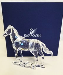 Swarovski Austria Crystal MARE HORSE Figurine #860864 With Original Box & Packaging   (lot 64)