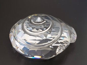 SWAROVSKI 2007 SCS Membership Renewal Gift Clear Crystal Shell Paperweight Figurine In Box (box D)