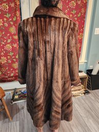 Amazing Mid Century Custom Mink Coat