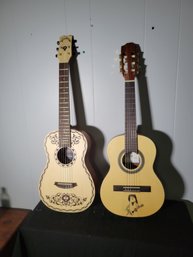 Coco Cordoba Mini And A Cordoba Protege Guitar Pair.