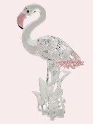 Swarovski Crystal Flamingo Figurine 289733 In Original Box   #19