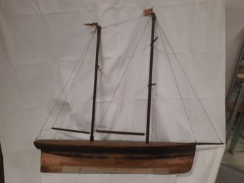 Great American Folk Art Pond Boat- NO SHIPPING