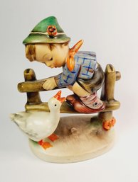 RARE Vintage M.I. Hummel  Goebel 'Barnyard Hero' Hum #195 2/0 TMK 2 1950s  West  Germany Full Bee