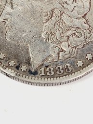 1883-S Morgan Silver Dollar(rare Date And Mint Mark)