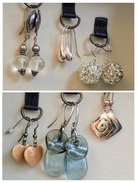 Assorted Collection Of Pretty Dangle Drop Earrings - One Pair For Almost Everyday Of The Week!