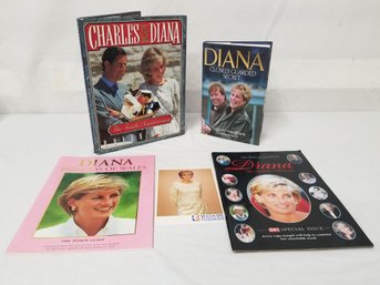 Hardcover & Softcover Princess Diana Books & Magazines