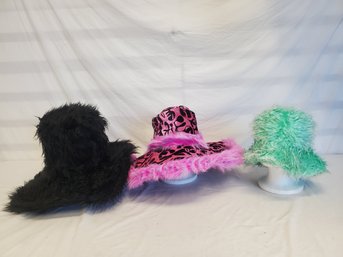 Three Novelty Dress Up Halloween Fun Hats