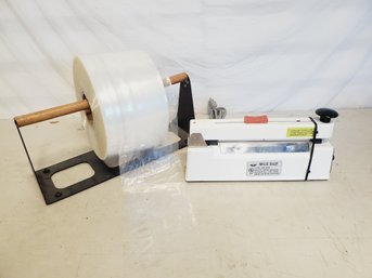 American International Electric Impulse Sealer Type AIE-210C & Extra Roll Of Plastic