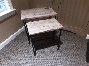 Distressed Nesting Tables #2