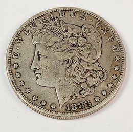 1883 Morgan Silver Dollar (141 Years Young)