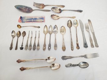 Vintage Mixed Lot Silver Plate Flatware