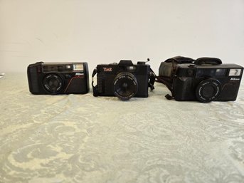 2 Nikon One Touch Cameras & TIME Camera