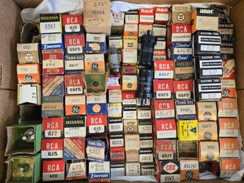 Lot Of Vintage Tubes