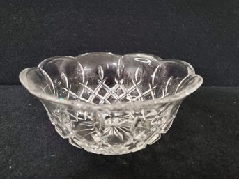 Small Vintage Cut Crystal Candy Dish Bowl