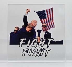 Brand New Acrylic President Trump Assassination Attempt Plaque