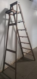 Wooden 8 Foot Davidson Step Ladder