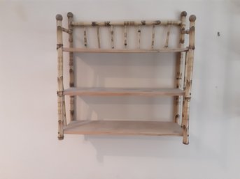 Bamboo Accent Shelf #1